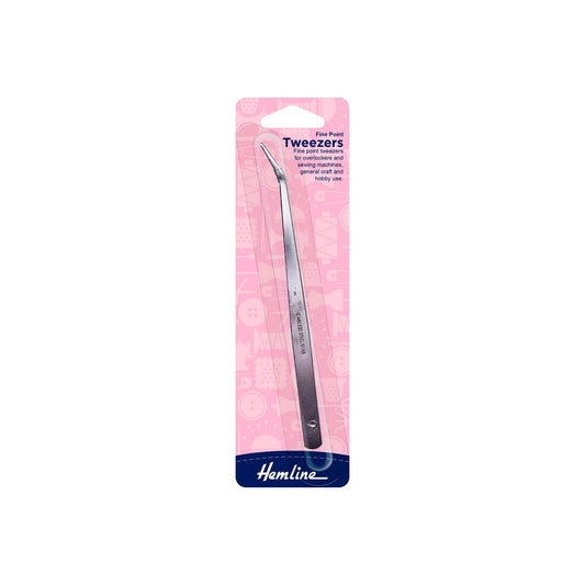 Pinzas Craft Punta Fina (Cod.141) Hemline - 5 Unidades