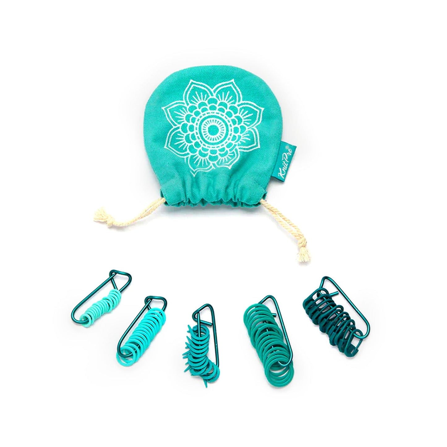 Marcadores de Puntos Mindful 100pcs Knit Pro (36633)- 10 Unidades