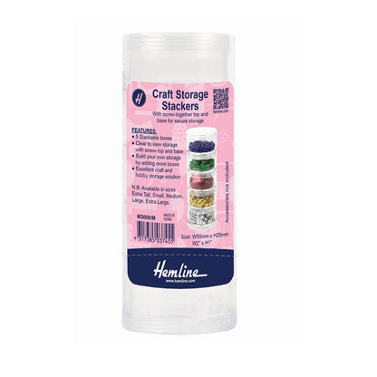 Organizador Cilíndrico Mediano 5 Separadores 5X12,5CM (M3008) Hemline - 5 Unidades